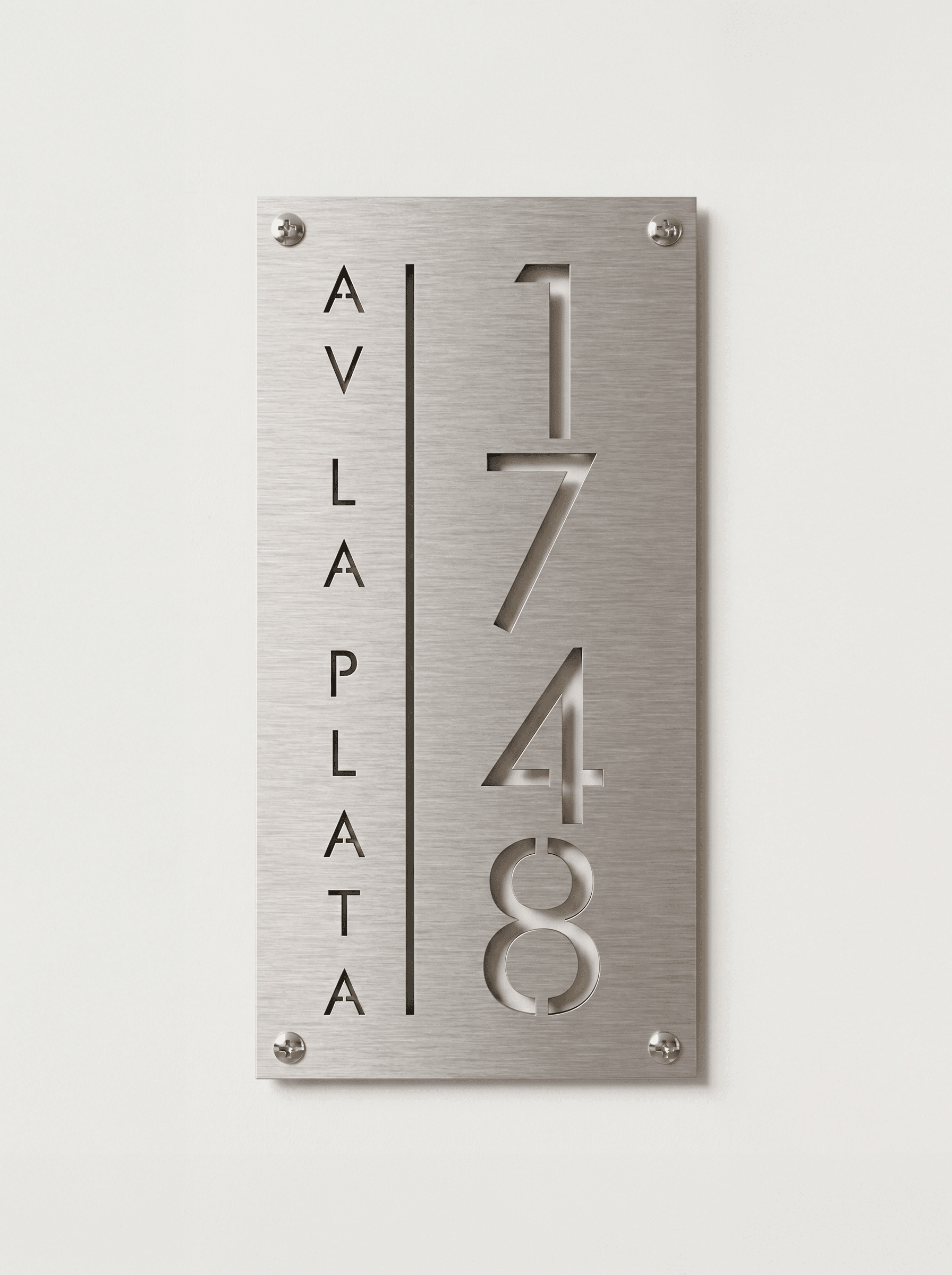 Placa simple 40x20 - imagen 1